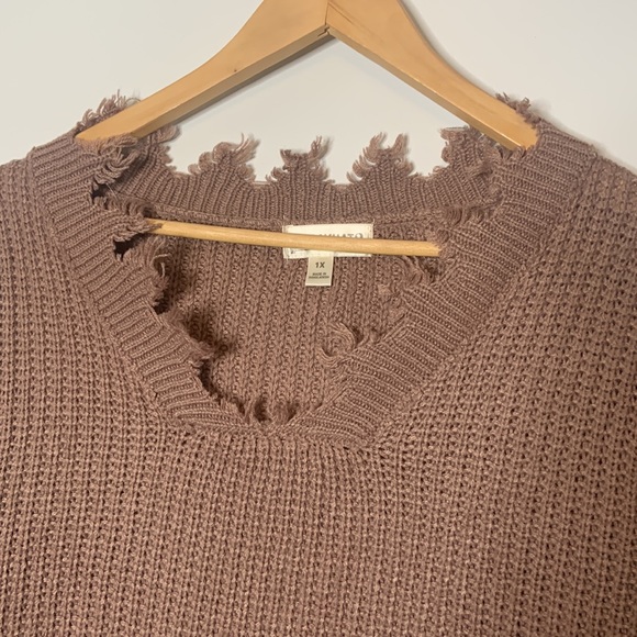 ‘SAY WHAT?’ BLUSH KNITTED SWEATER DRESS!! - Picture 5 of 8